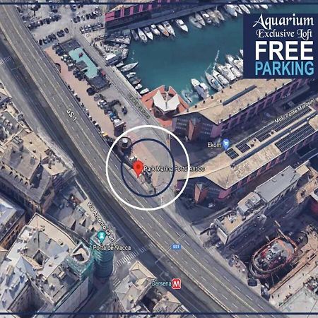 Aquarium Exclusive Loft - Private Parking Apartman Genova Kültér fotó
